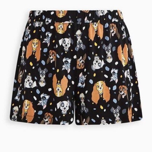 Torrid Disney Pets Sleep Short Super Soft Black 3XL - Picture 1 of 10